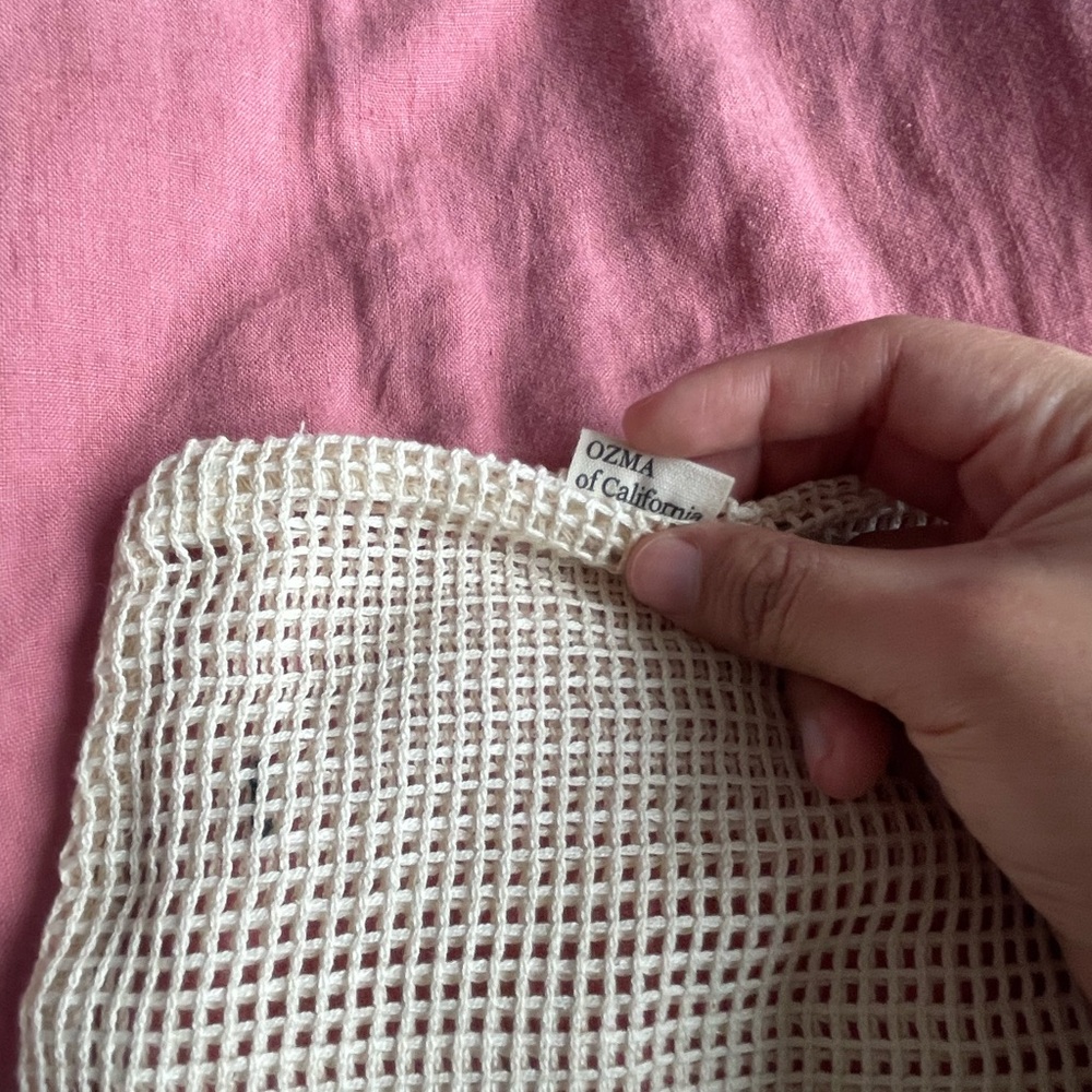 Ozma Mesh Drawstring Bag - Picture 2 of 3